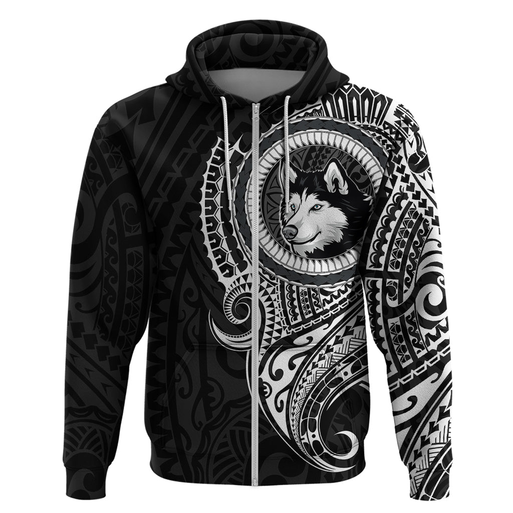 Polynesian Husky Dog Hoodie Dog In My Heart LT6