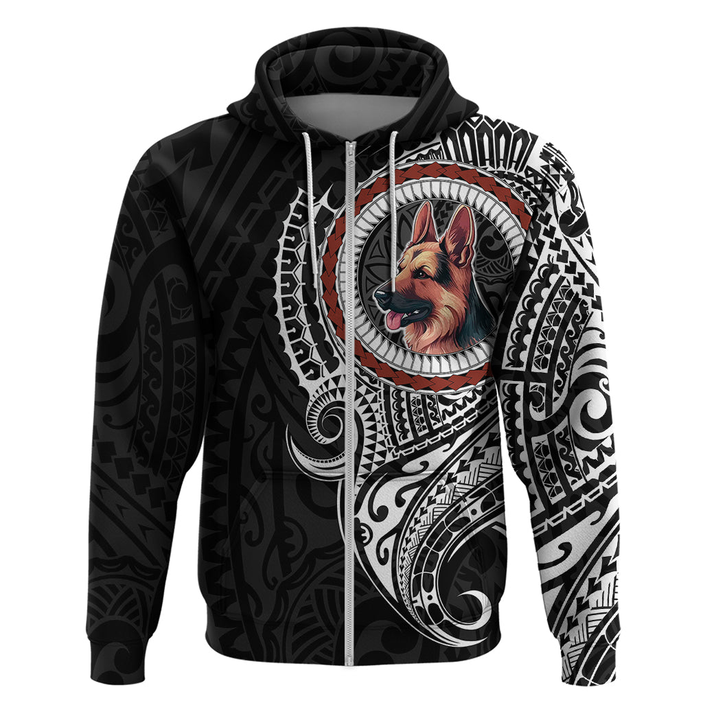 Polynesian German Shepherd Dog Hoodie Dog In My Heart LT6