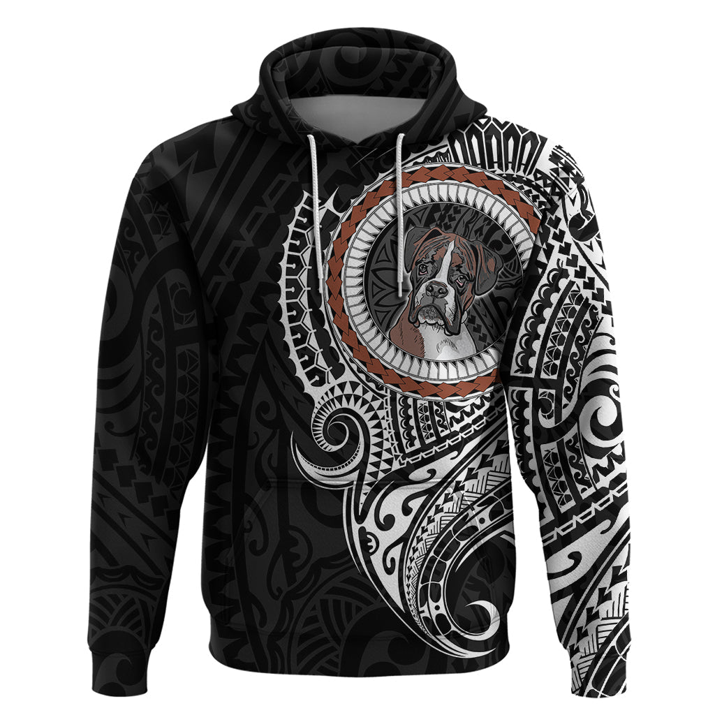 Polynesian Boxer Dog Hoodie Dog In My Heart LT6