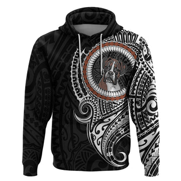 Polynesian Boxer Dog Hoodie Dog In My Heart LT6
