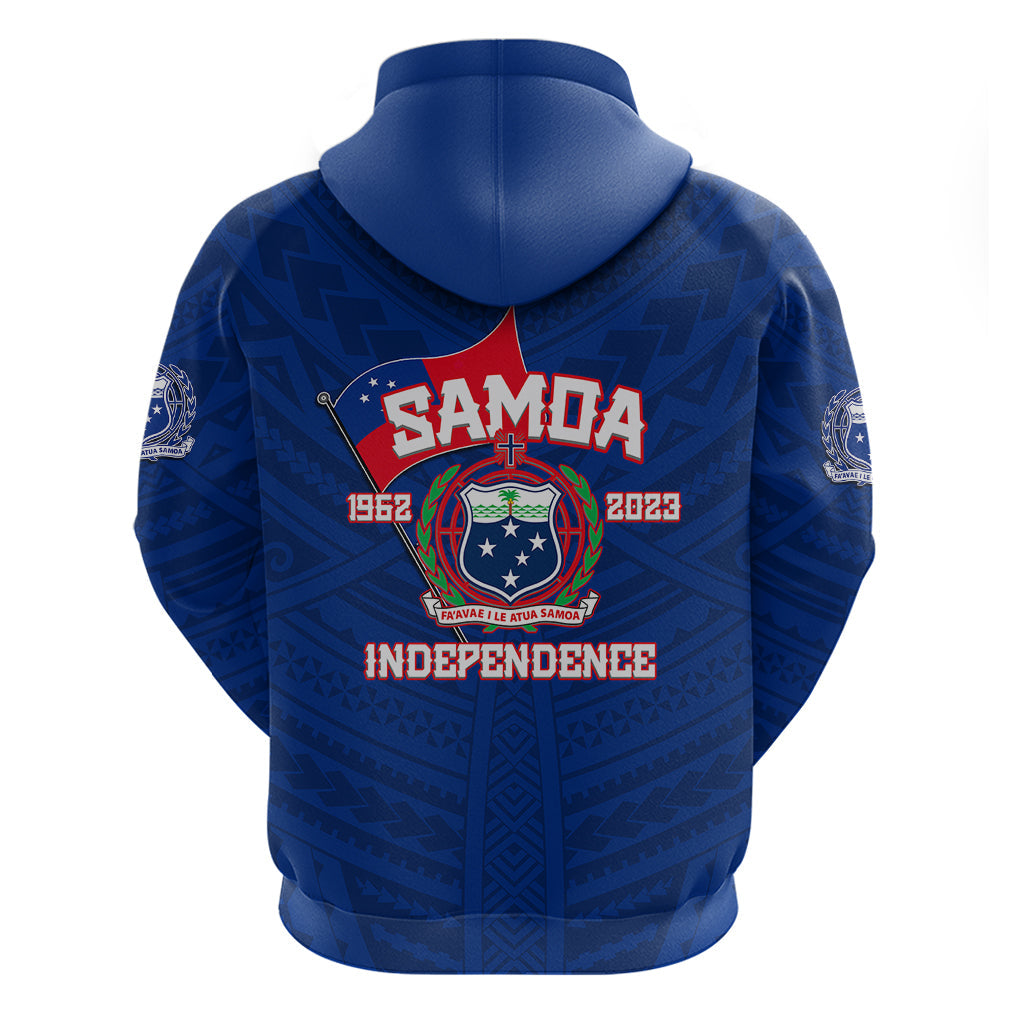 Samoa Independence Hoodie 2023 Blue Style LT6