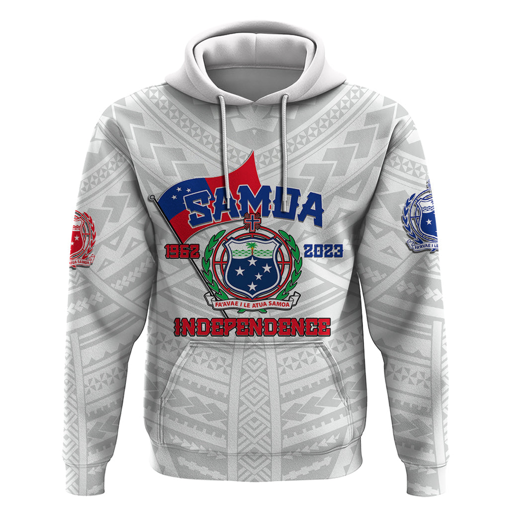 Samoa Independence Hoodie 2023 White Style LT6
