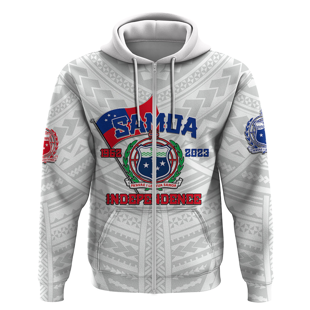 Samoa Independence Hoodie 2023 White Style LT6