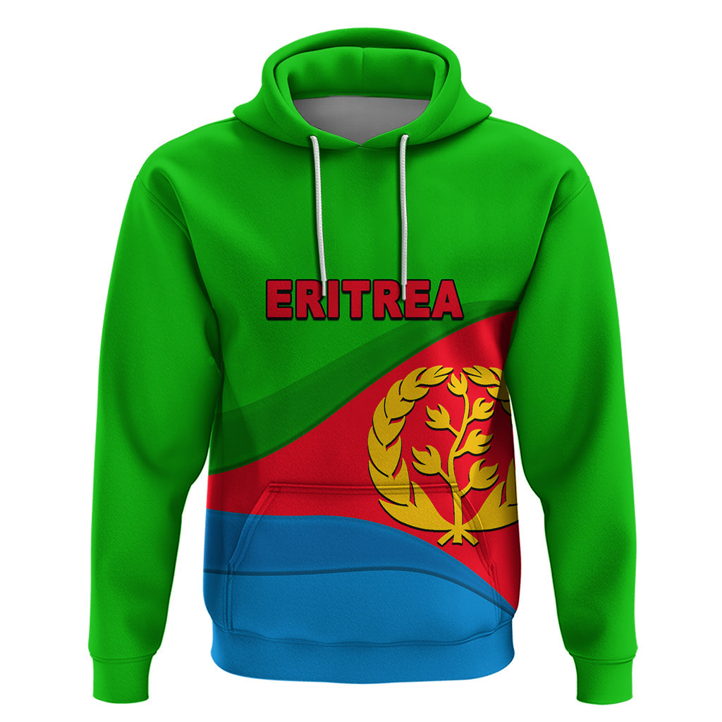 Eritrea Day Hoodie Simple Flag LT6