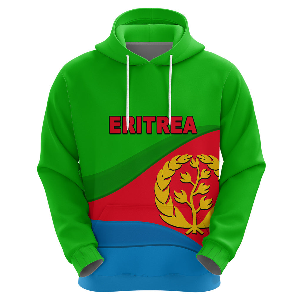 Eritrea Day Hoodie Simple Flag LT6