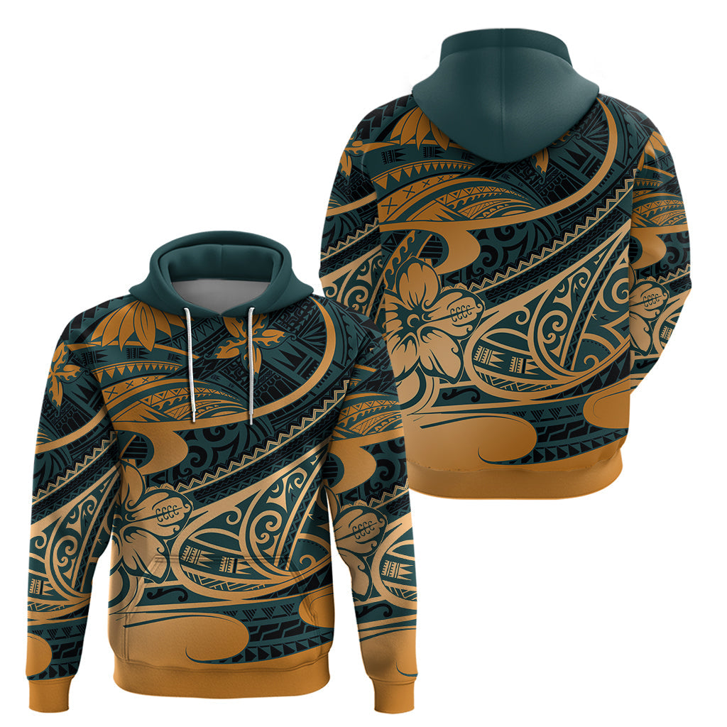 Polynesian Tribal Hoodie LT6