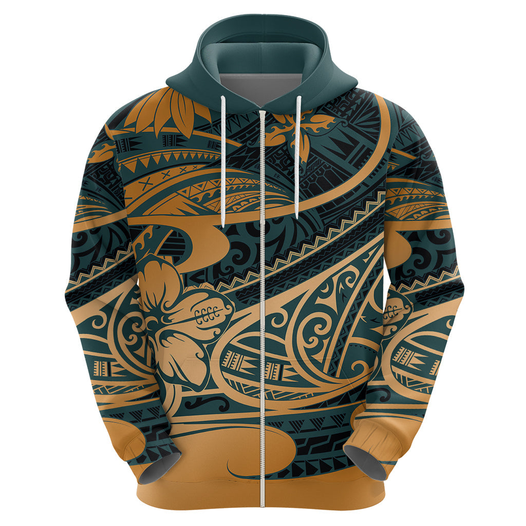 Polynesian Tribal Hoodie LT6