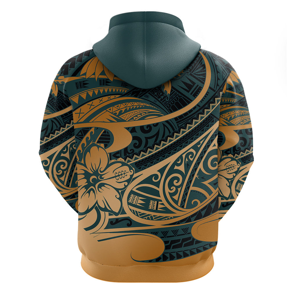 Polynesian Tribal Hoodie LT6