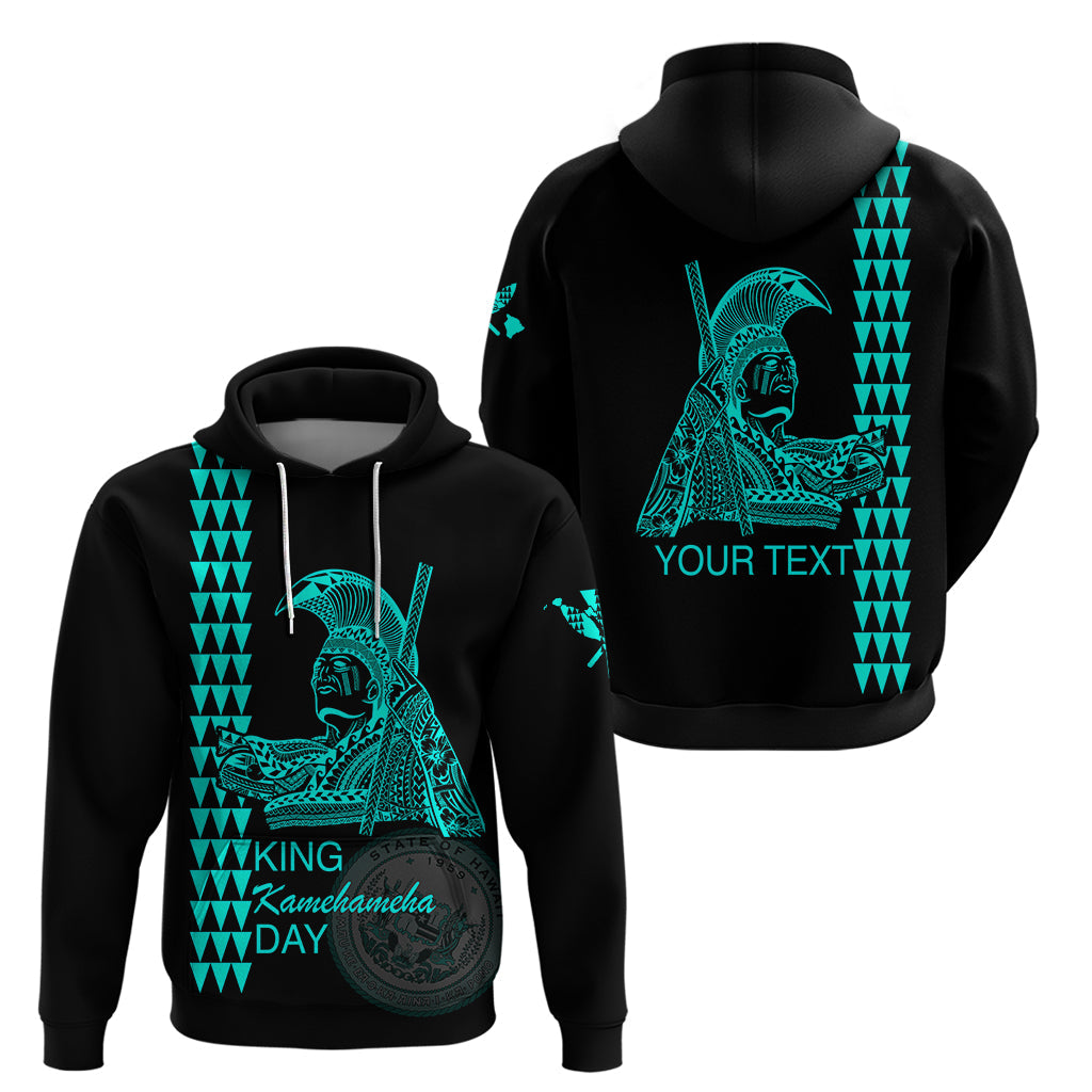 Custom Hawaii Hoodie King Kamehameha Day - Green LT6