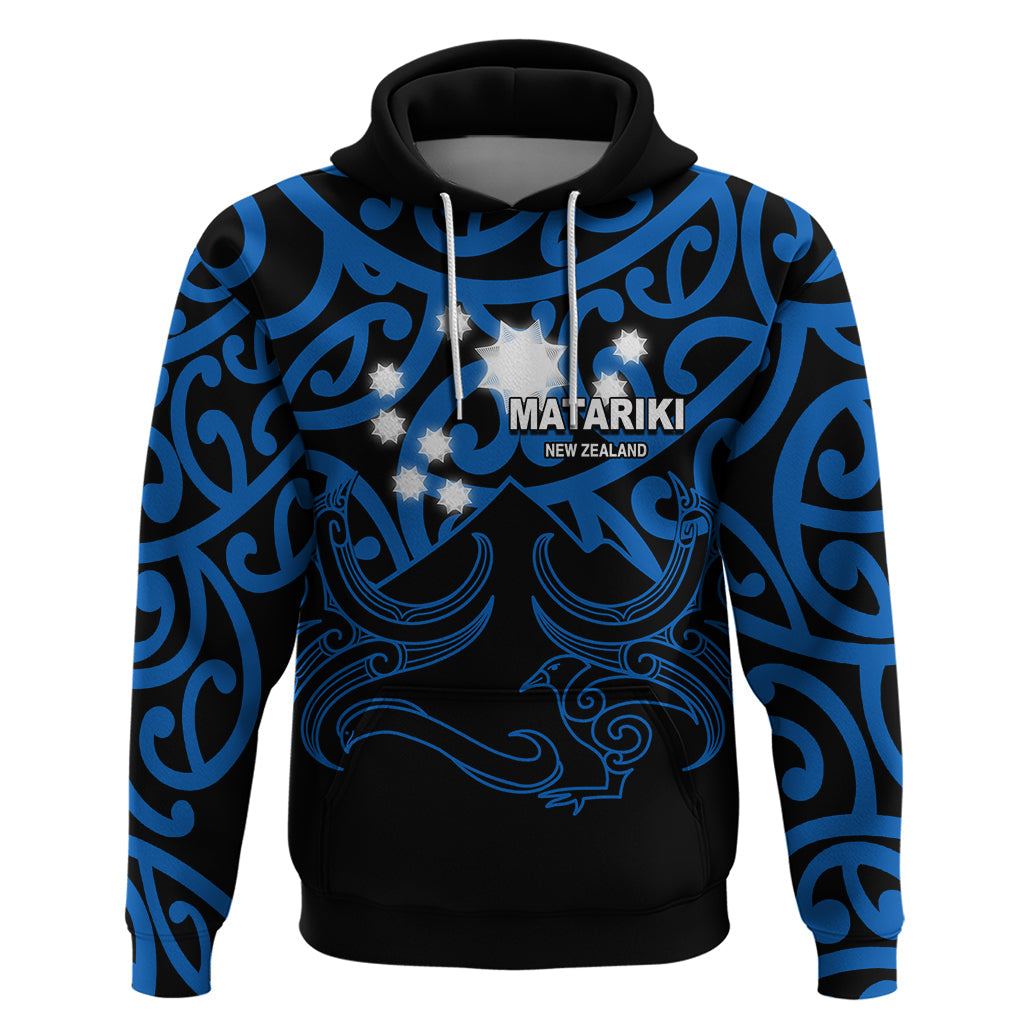 Matariki New Zealand Hoodie Maori New Year Blue LT6