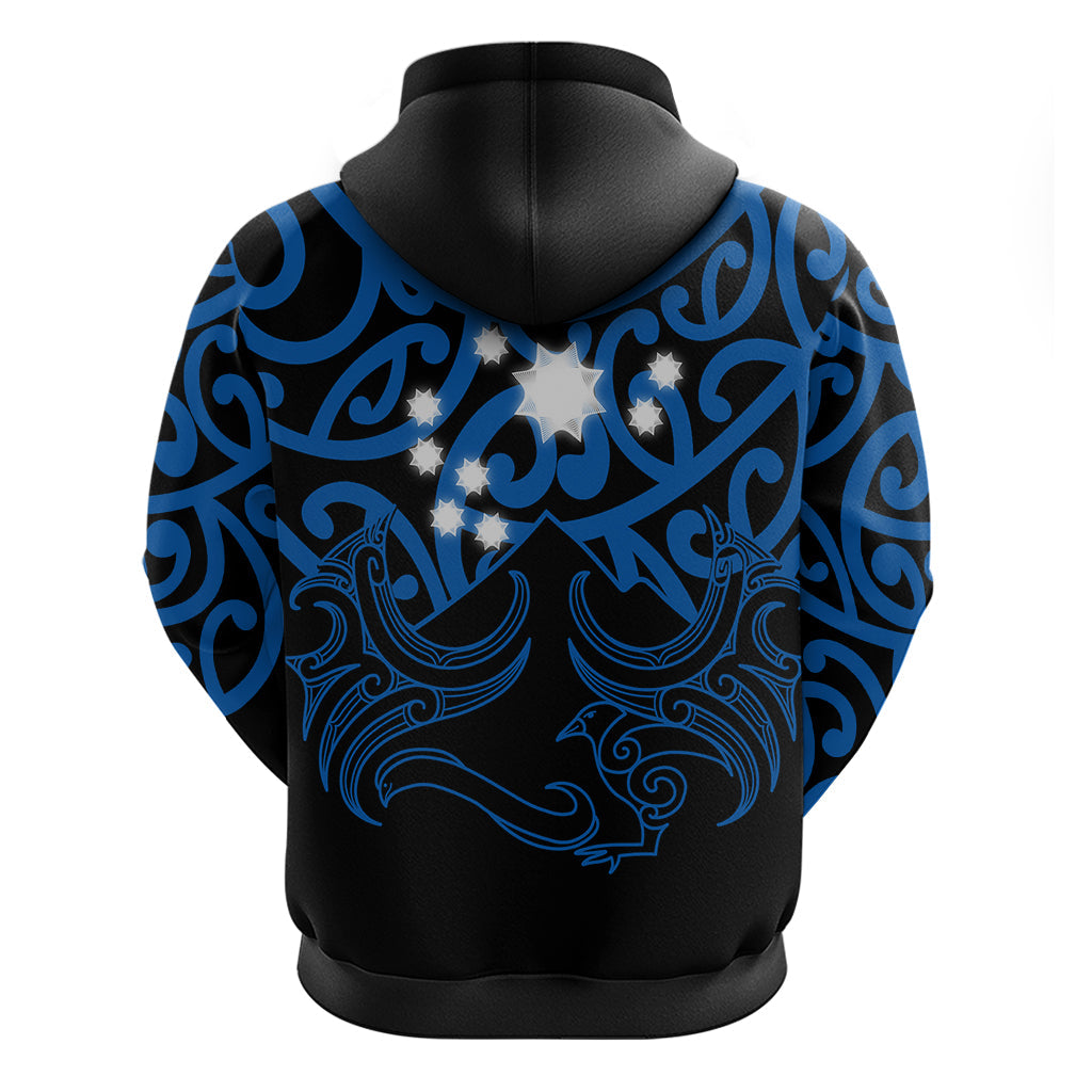 Matariki New Zealand Hoodie Maori New Year Blue LT6