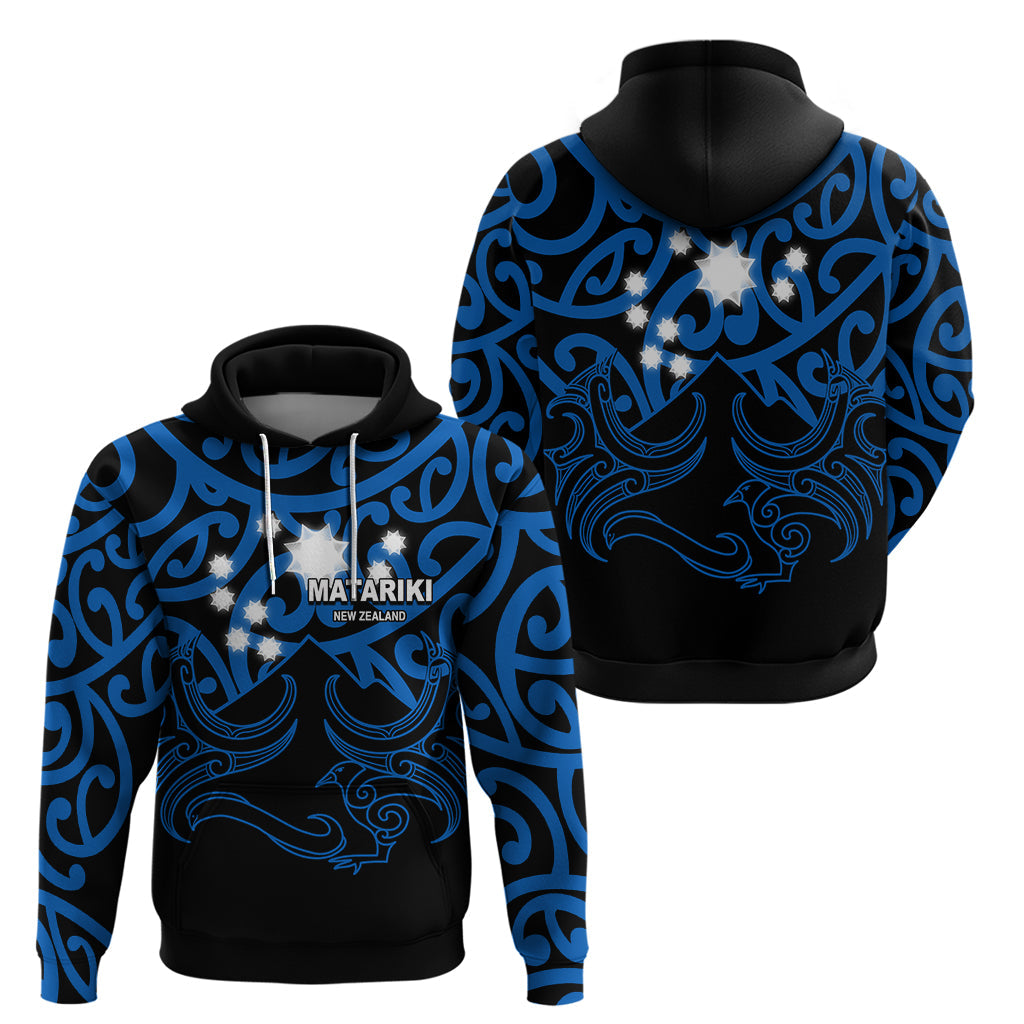 Matariki New Zealand Hoodie Maori New Year Blue LT6
