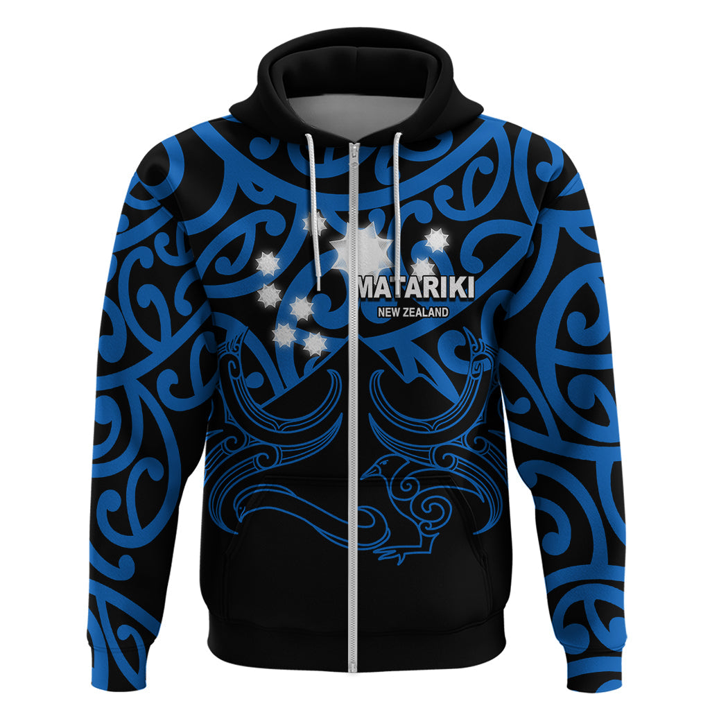 Matariki New Zealand Hoodie Maori New Year Blue LT6