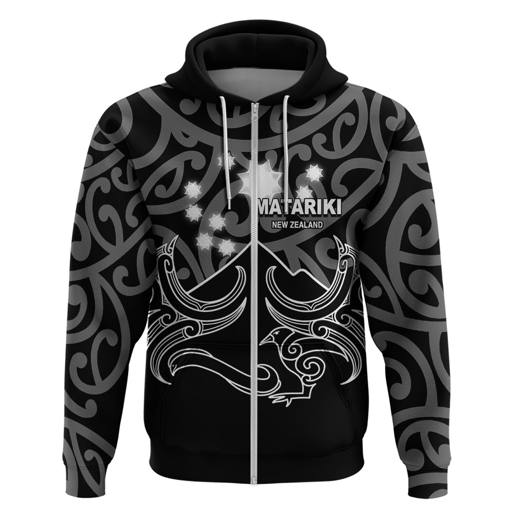 Matariki New Zealand Hoodie Maori New Year White LT6