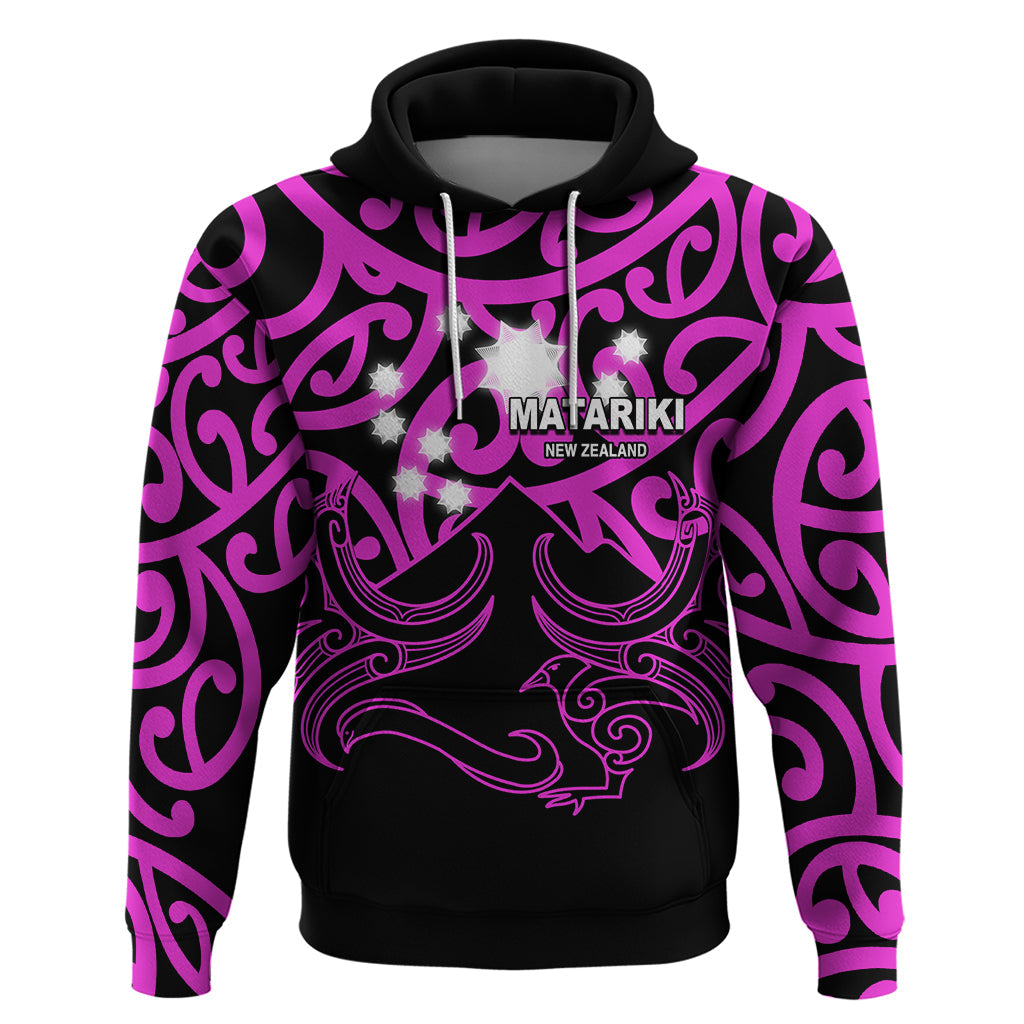 Matariki New Zealand Hoodie Maori New Year Purple LT6