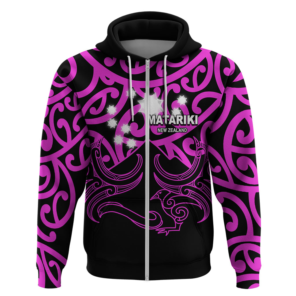 Matariki New Zealand Hoodie Maori New Year Purple LT6