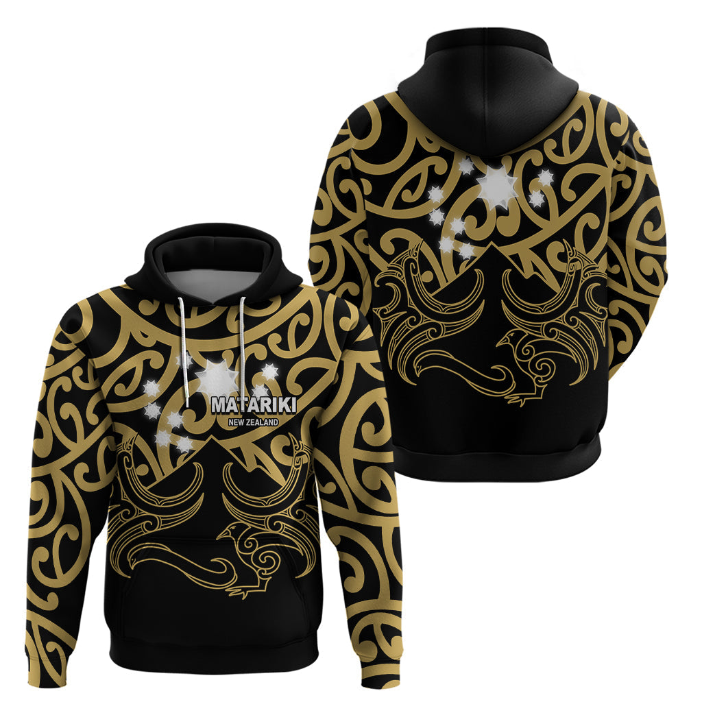 Matariki New Zealand Hoodie Maori New Year Gold LT6