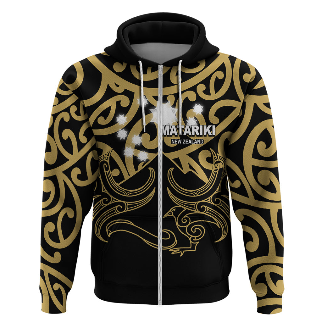 Matariki New Zealand Hoodie Maori New Year Gold LT6