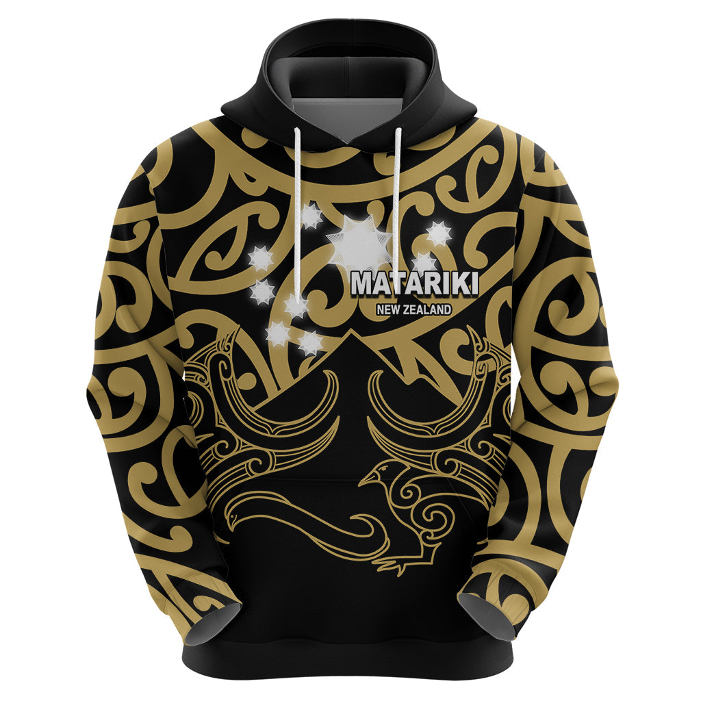 Matariki New Zealand Hoodie Maori New Year Gold LT6