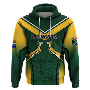 South Africa Rugby 2023 Hoodie Bokke Champions LT7