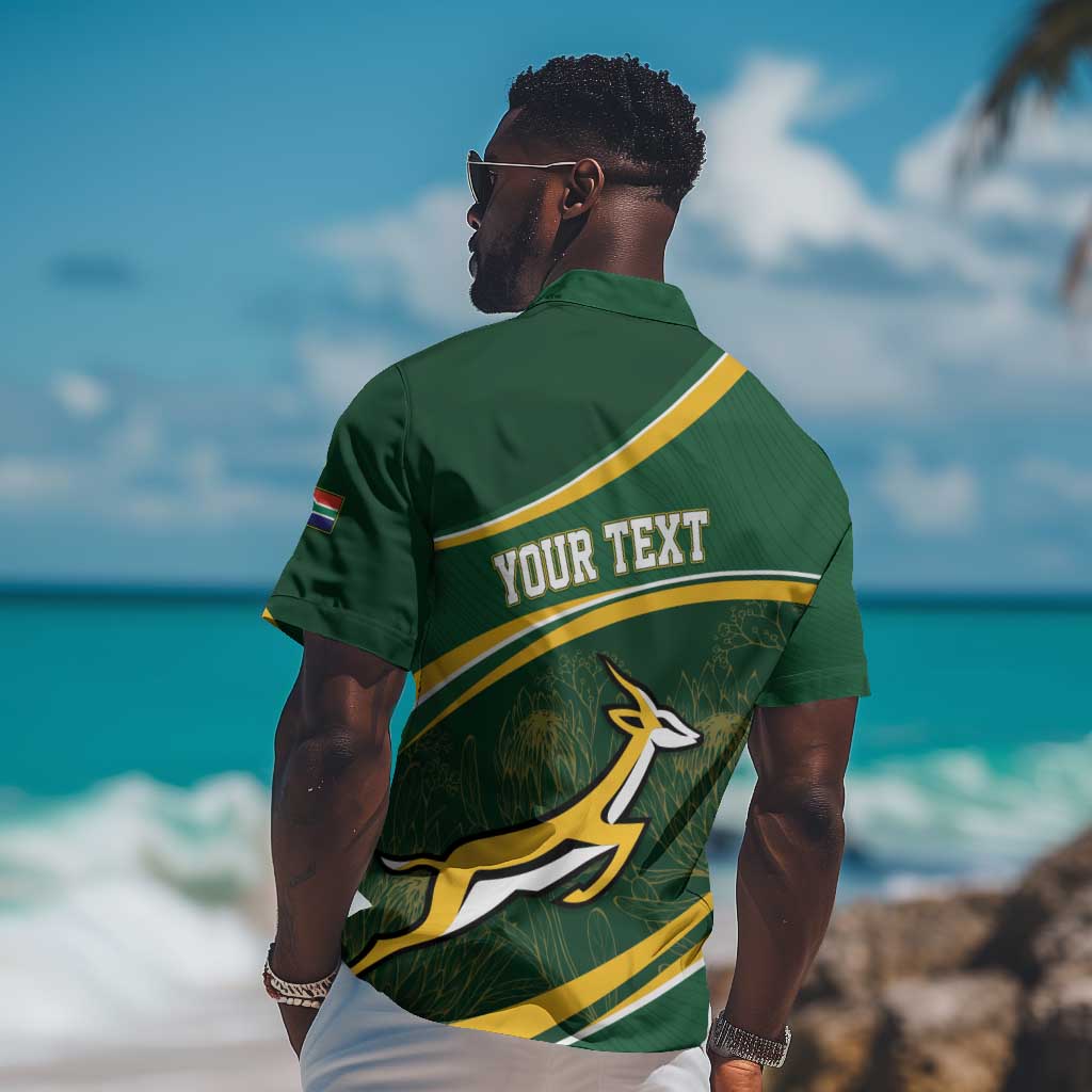 South Africa Rugby Personalized Bokke Hawaiian Shirt Springboks - Stronger Together LT7