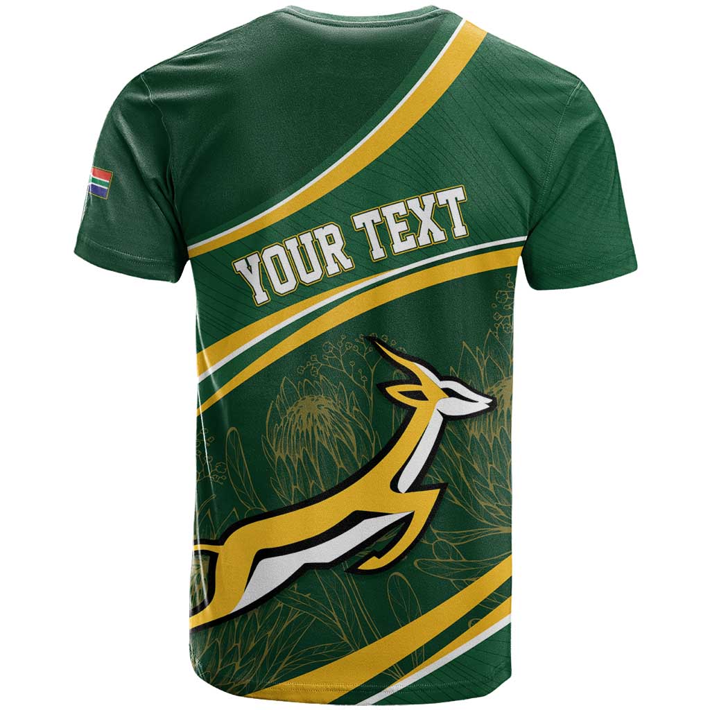 South Africa Rugby Personalized Bokke T shirt Springboks - Stronger Together LT7