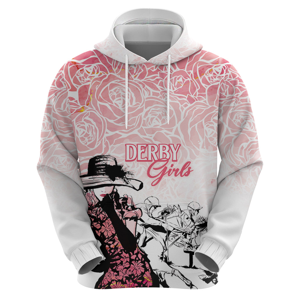 Kentucky Horse Racing Hoodie Derby Girls Pink Out LT7