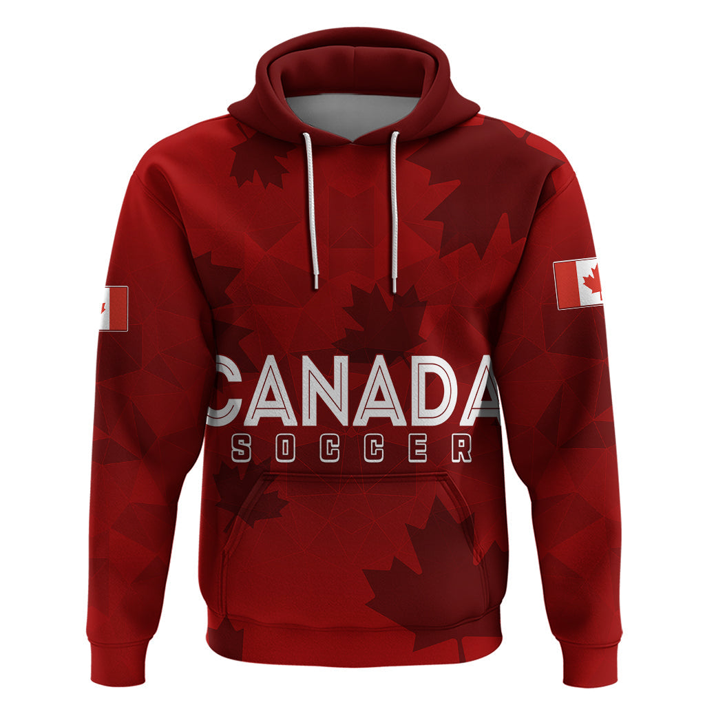 Personalised Canada Soccer Hoodie Women's WC 2023 Maple Style LT7