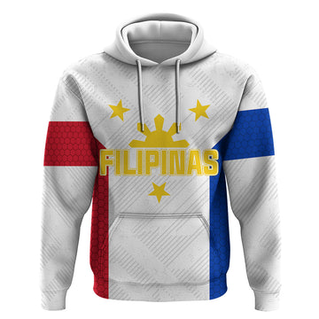 Personalised Philippines Football Hoodie Women's WC 2023 Filipinas Basic Ver LT7