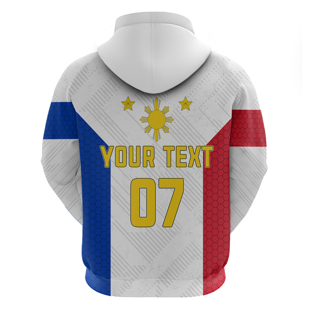 Personalised Philippines Football Hoodie Women's WC 2023 Filipinas Basic Ver LT7