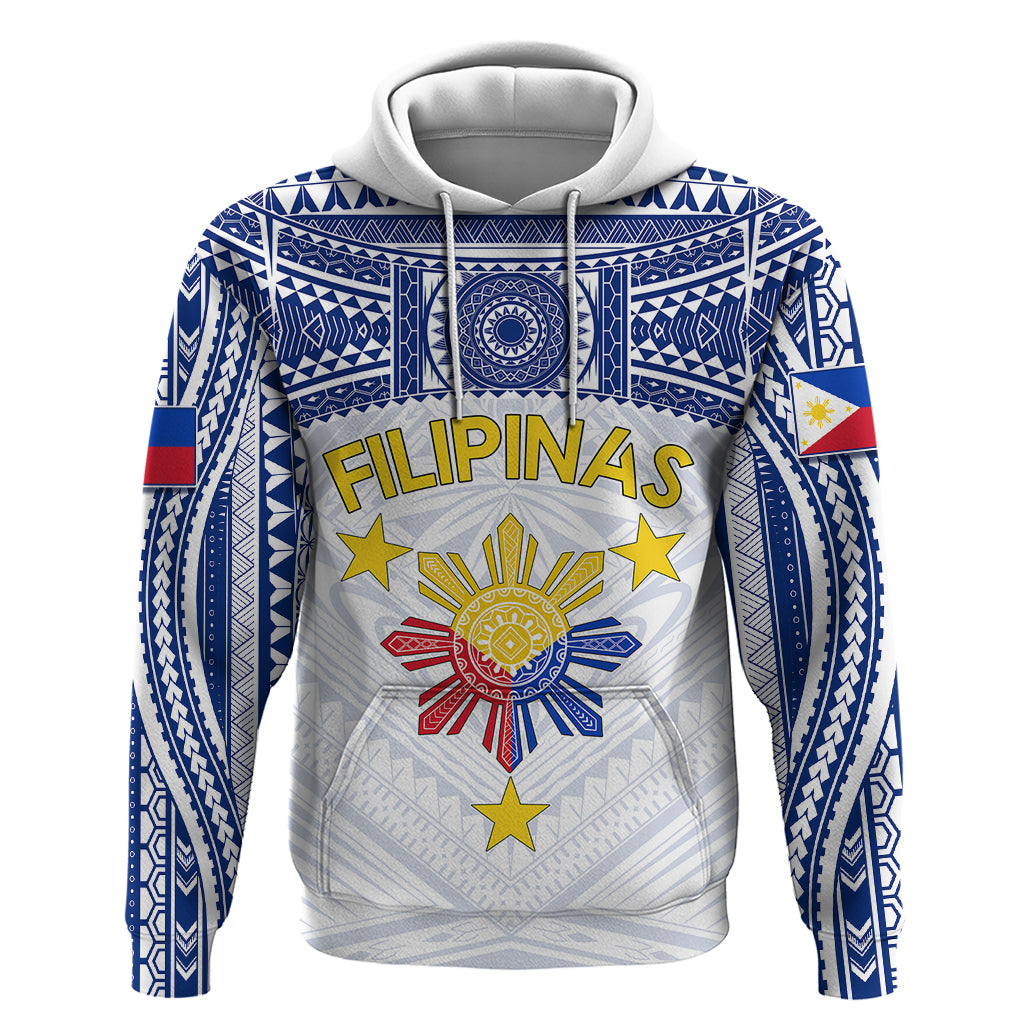 Personalised Philippines Football Hoodie Women's WC 2023 Filipinas Tribal Ver LT7