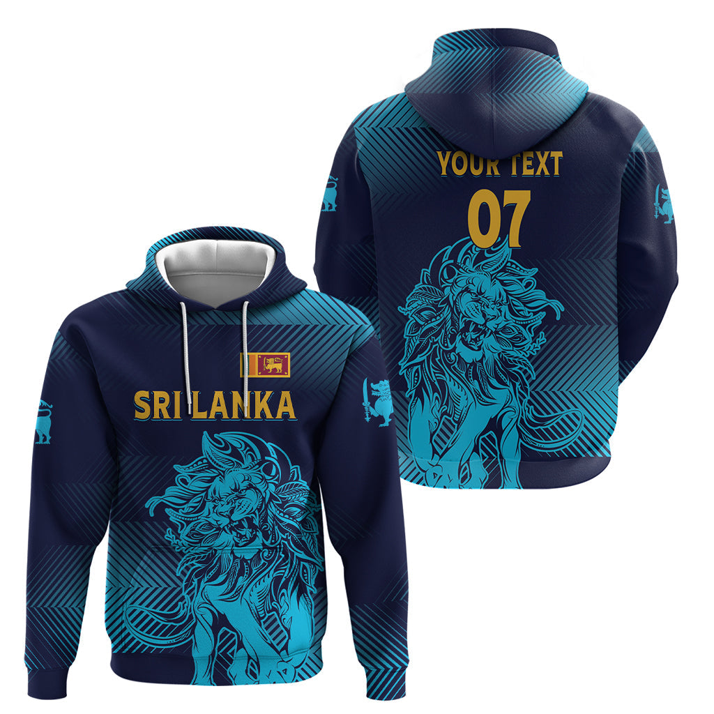 Sri Lanka Cricket Lion World Cup 2024 Hoodie Gradient Inspiration LT7
