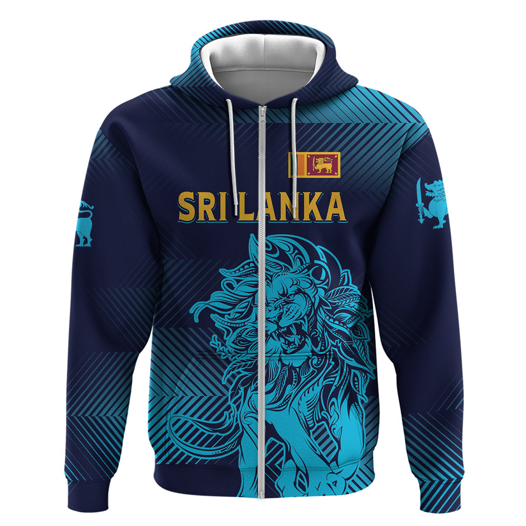 Sri Lanka Cricket Lion World Cup 2024 Hoodie Gradient Inspiration LT7