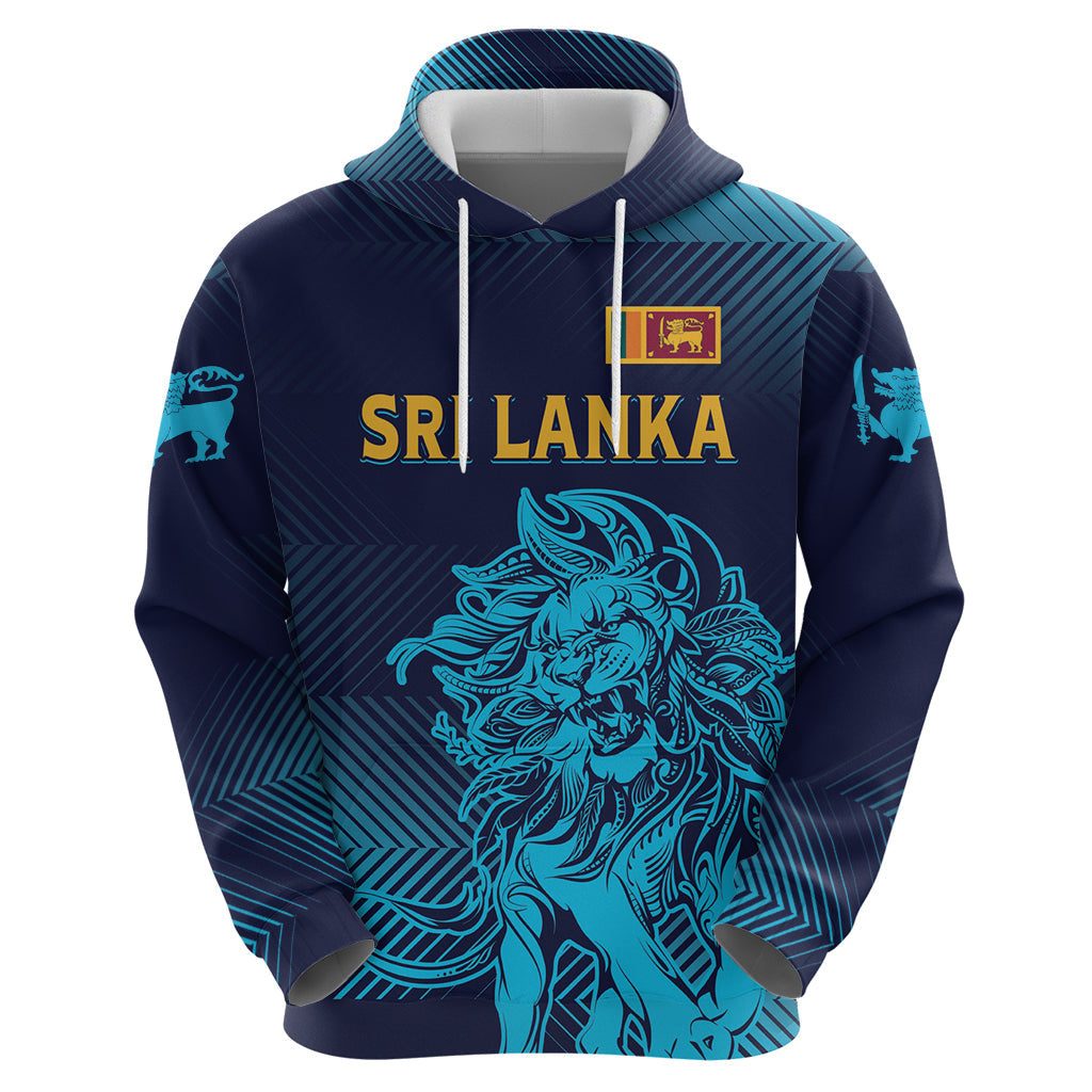 Sri Lanka Cricket Lion World Cup 2024 Hoodie Gradient Inspiration LT7