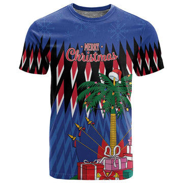 Haiti Afro Christmas Personalized T shirt Festive Vibes LT7