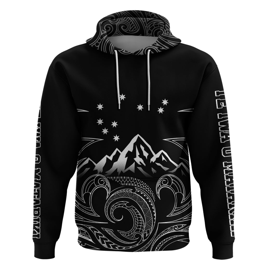 Personalised New Zealand Hoodie Maori Te Iwa o Matariki LT7