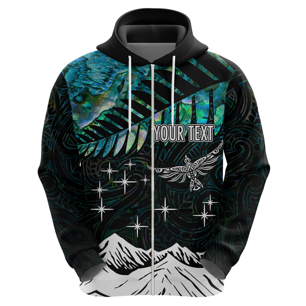 Personalised Maori New Year Hoodie Matariki Mix Paua Shell LT7