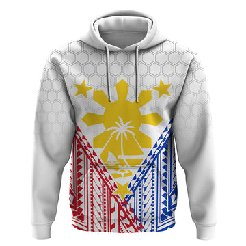 Personalised Philippines Mix Guam Hoodie Filipino Flag Style LT7