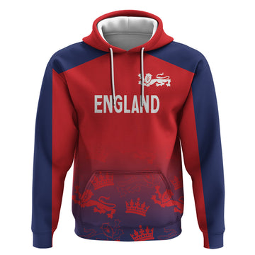 England Cricket World Cup 2024 Hoodie Seamless Inspiration LT7