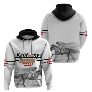 Kentucky Horse Racing Hoodie The Race For The Roses LT7