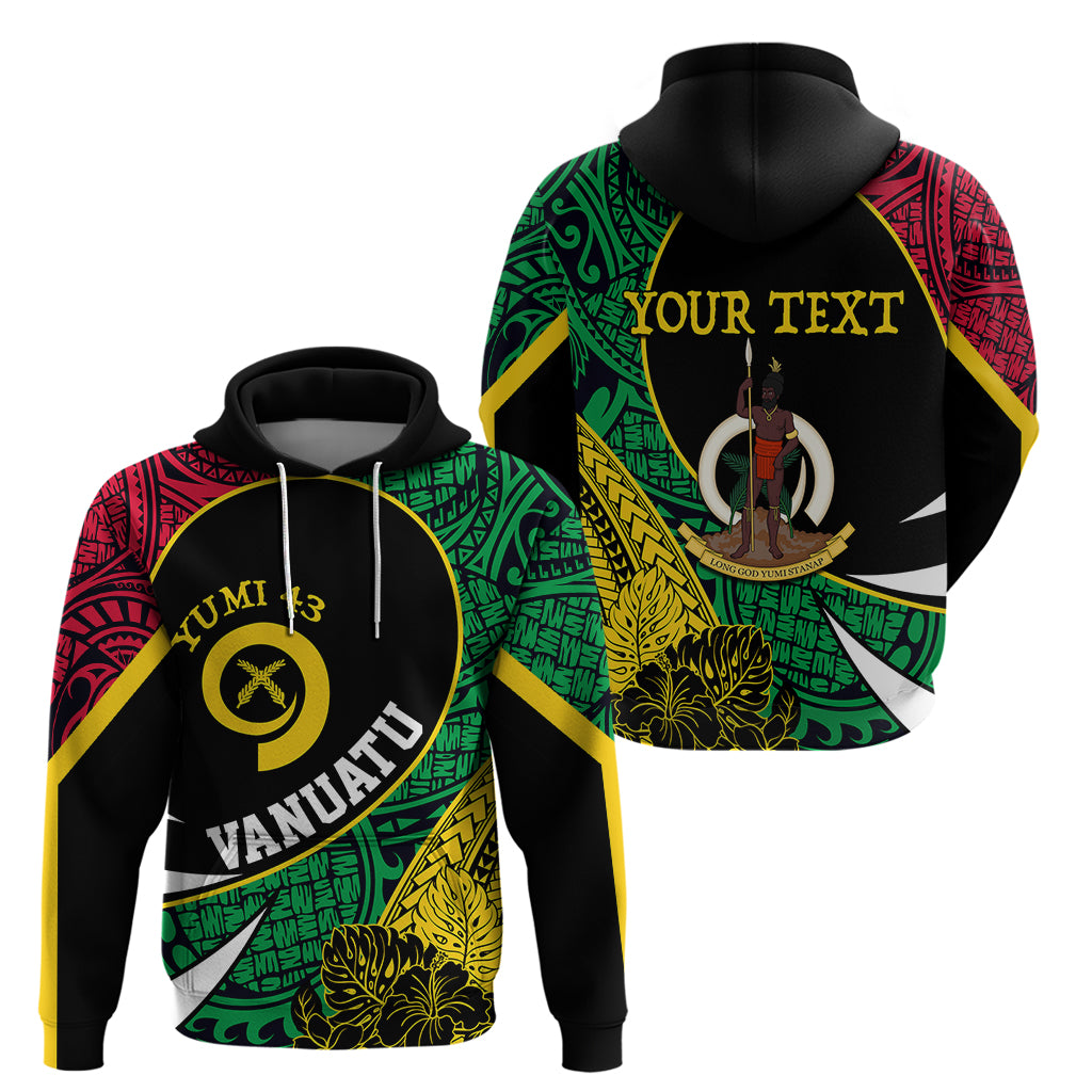 Personalised Vanuatu Hoodie Independence Day Yumi 43 LT7