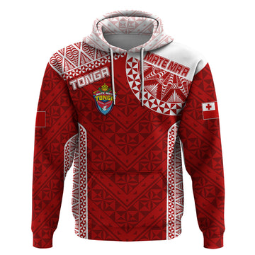 Personalised Tonga Rugby Hoodie Mate Ma'a Tonga Champions LT7