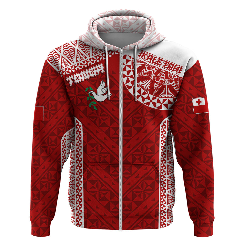 Personalised Tonga Rugby Hoodie Ikale Tahi Champions World Cup 2023 LT7