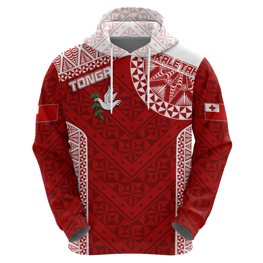 Personalised Tonga Rugby Hoodie Ikale Tahi Champions World Cup 2023 LT7