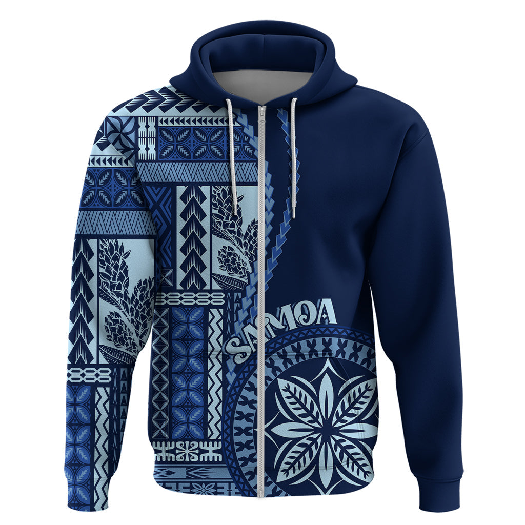 Samoa Siapo Motif Hoodie Classic Style - Bue Ver LT7