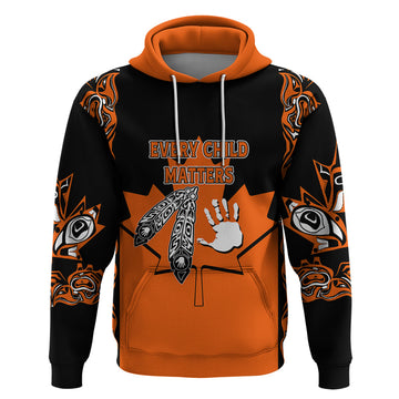 Personalised Canada Indigenous Hoodie Every Child Matters LT7