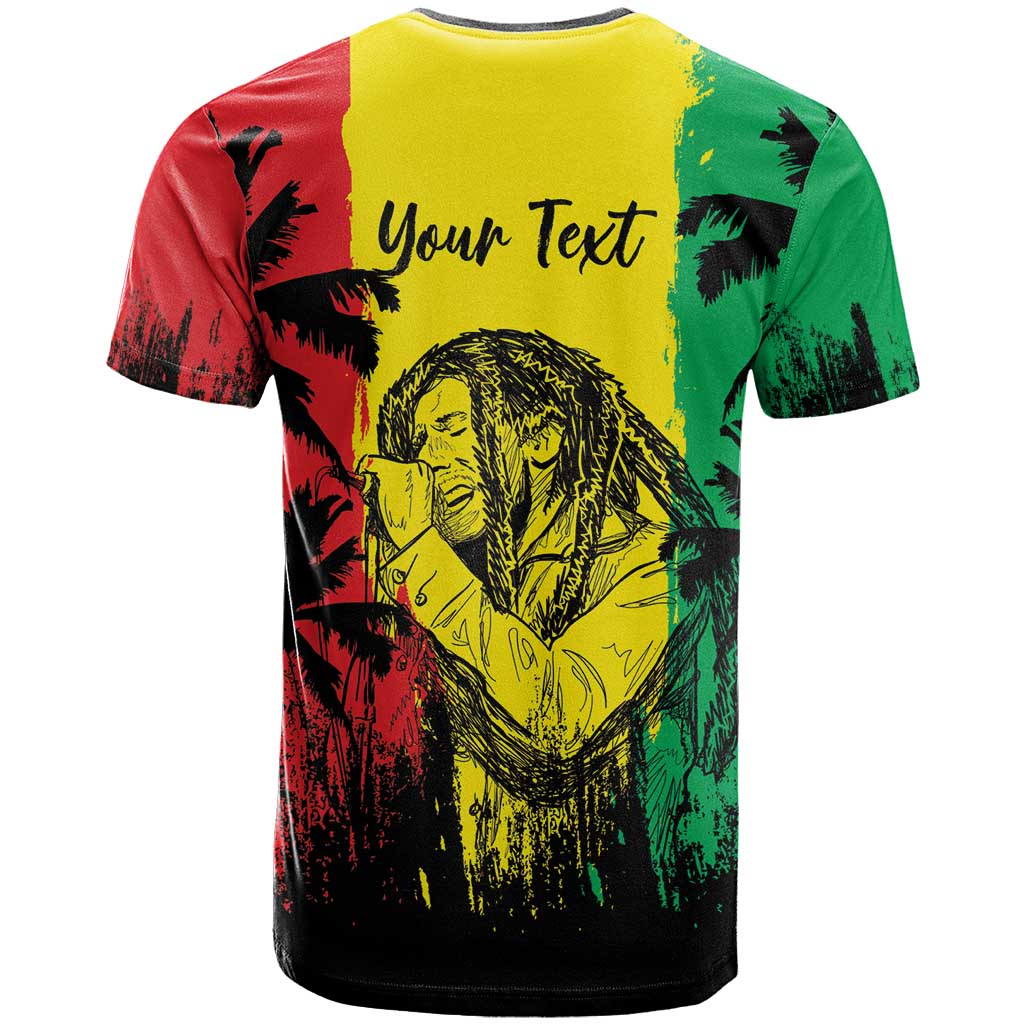 Reggae Soul B.Marley Personalized T shirt Tropical Grunge LT7