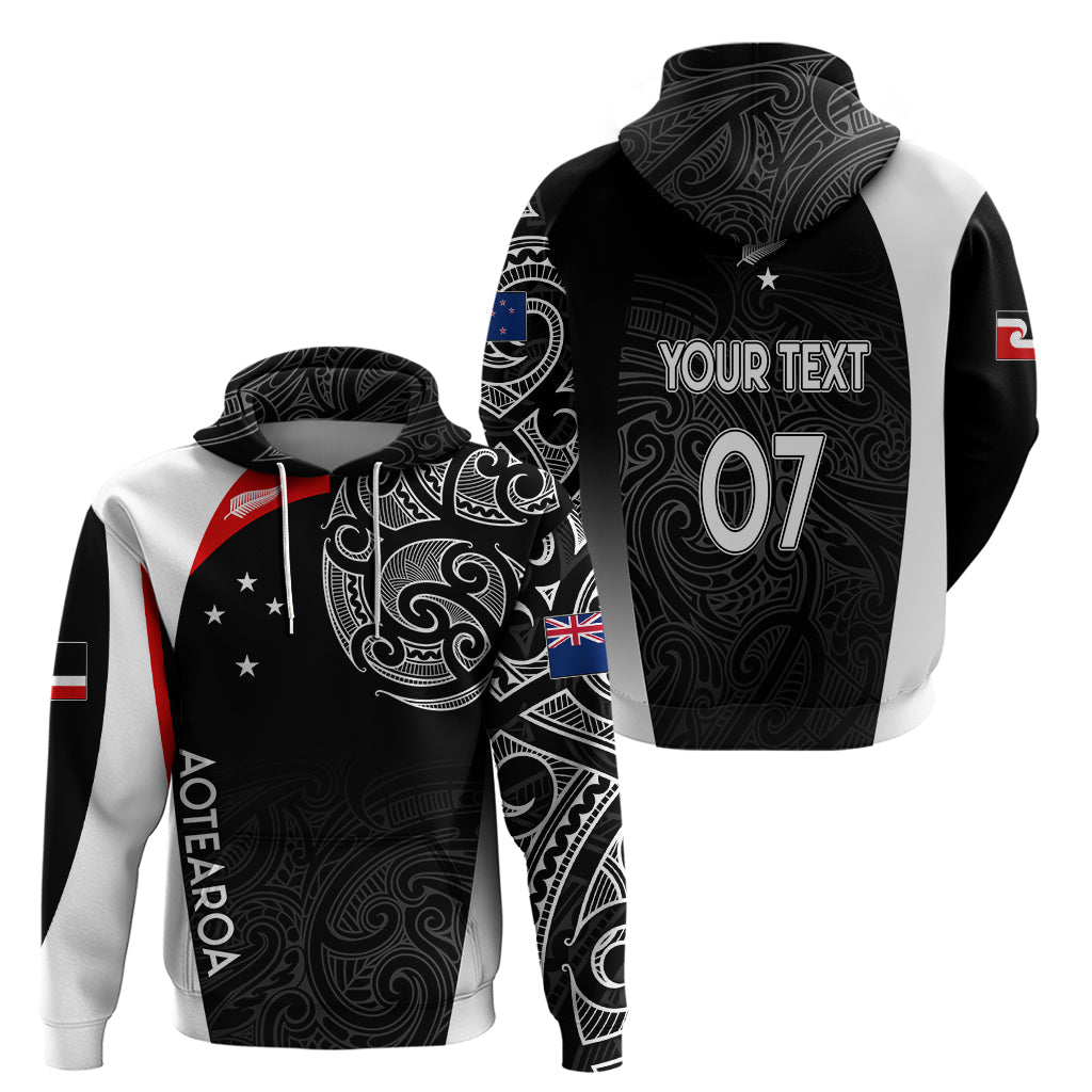 Personalised New Zealand Rugby Hoodie Aotearoa World Cup 2023 Champions LT7