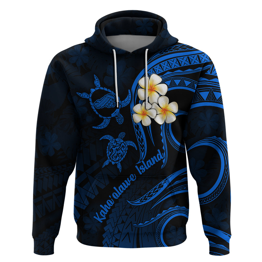 Hawaii Hoodie Kahoolawe Islands Polynesian Sunset Plumeria LT9