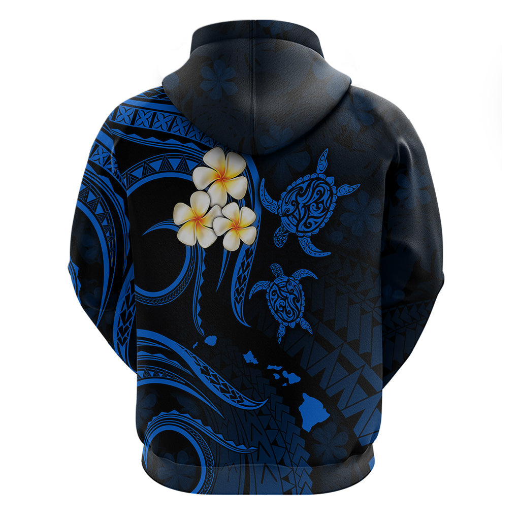 Hawaii Hoodie Kahoolawe Islands Polynesian Sunset Plumeria LT9
